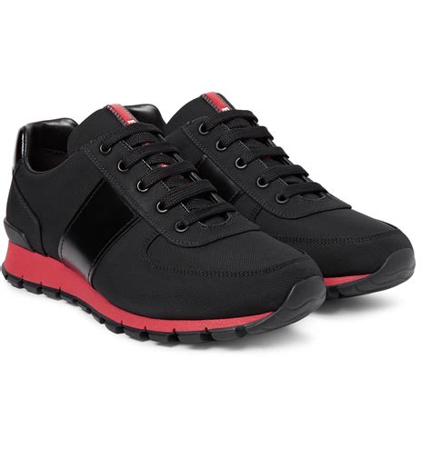 prada race runners black|prada sneakers.